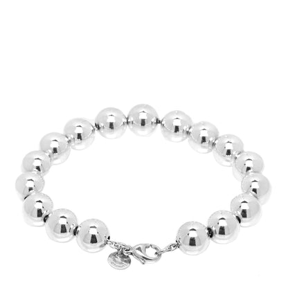 Tiffany Sterling Silver 10mm HardWear Ball Bracelet 2 of 4