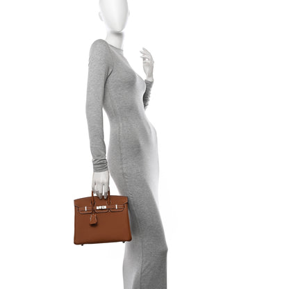 Hermes Togo Birkin 25 Gold 2 of 11