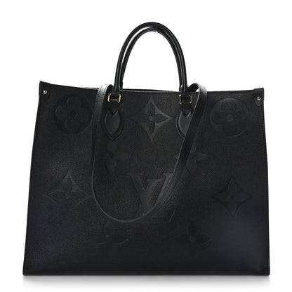 Louis Vuitton Empreinte Monogram Giant Onthego GM Black 1 of 9