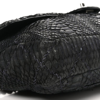 Chanel Snakeskin Ultimate Stitch Flap Black 9 of 11