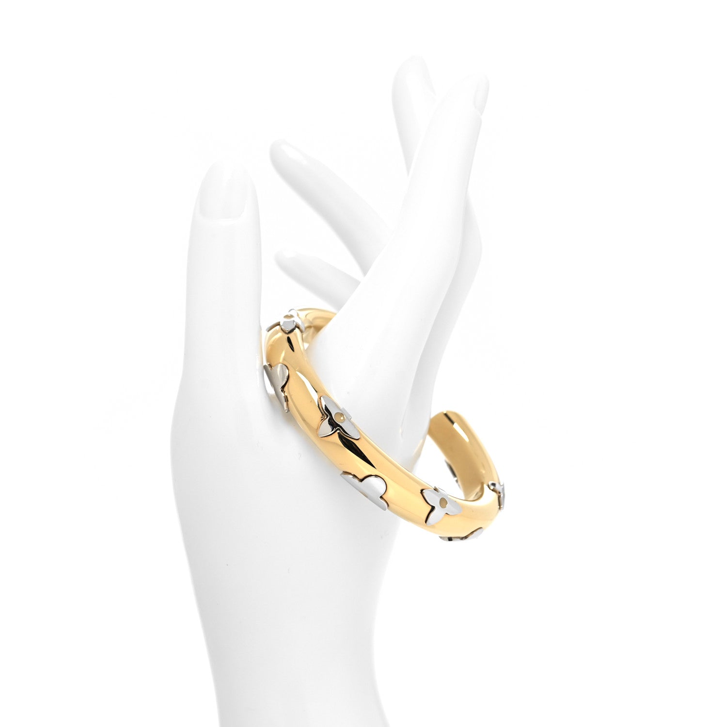 Louis Vuitton Daily Monogram Bracelet M Gold 2 of 4