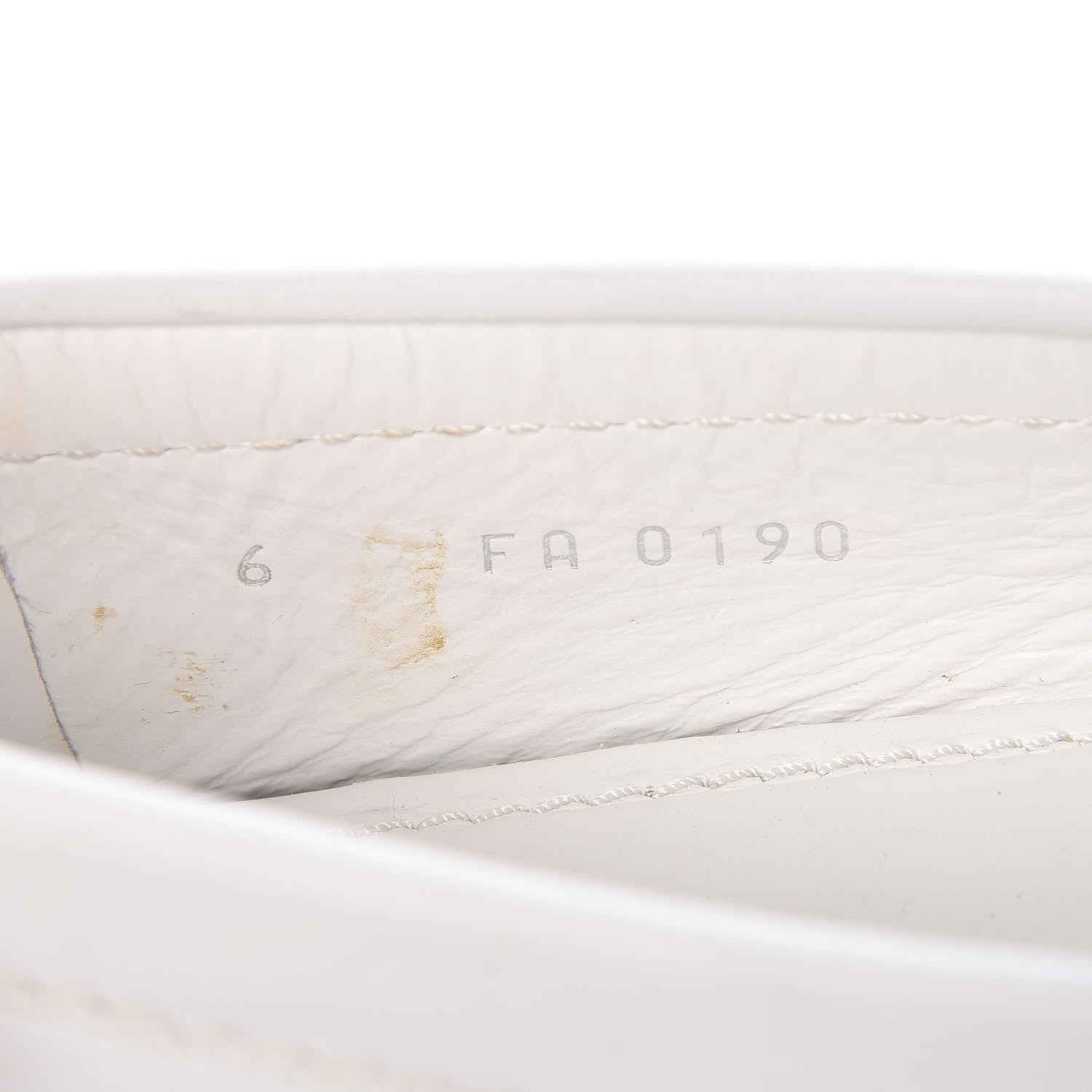 Louis Vuitton Calfskin Mens Monte Carlo Moccasin Loafers 6 White 8 of 10