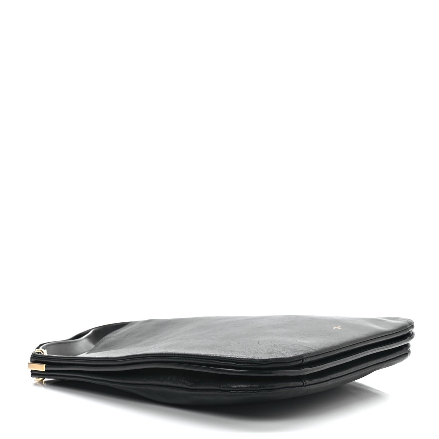 Palmelato Calfskin Blade Hobo Black