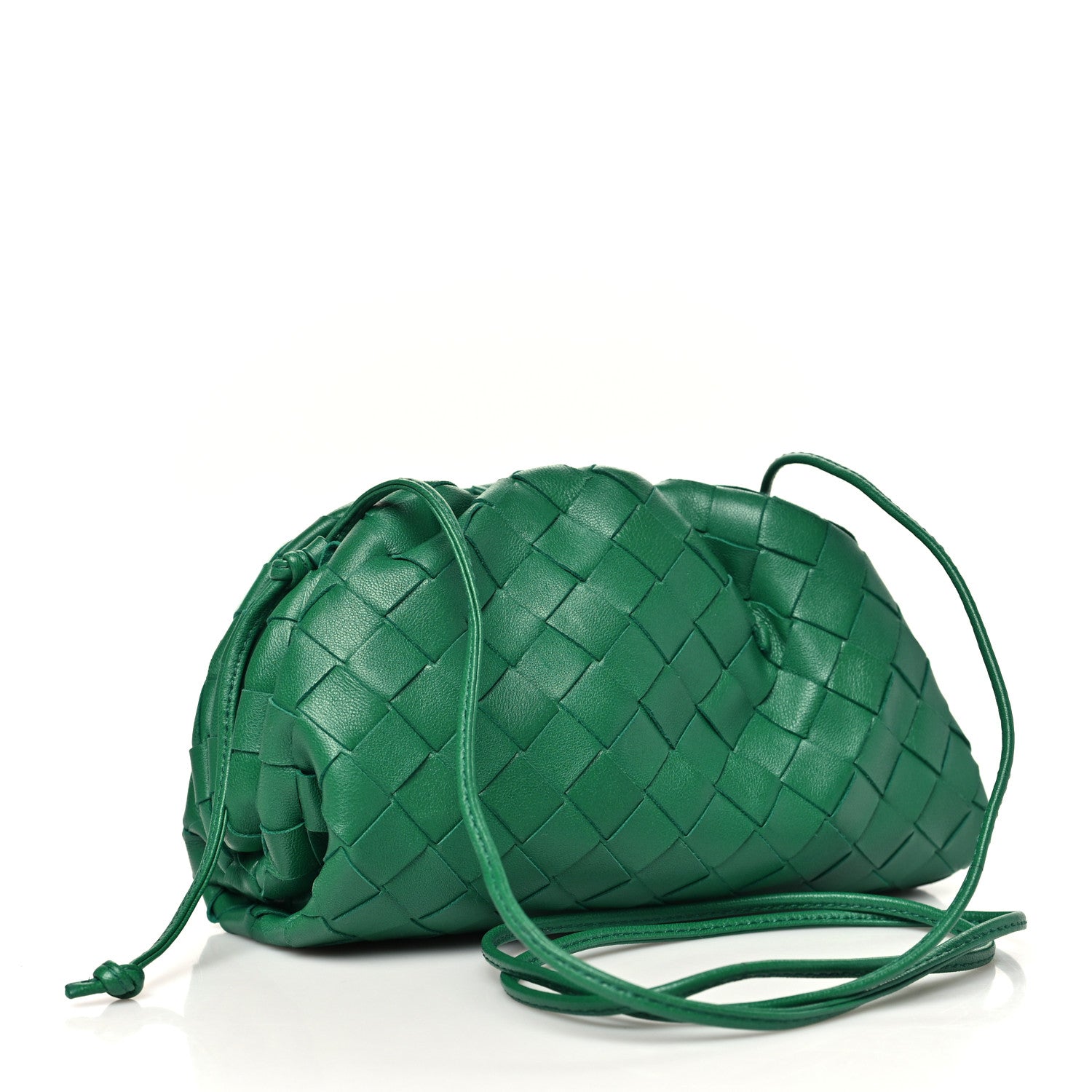 Bottega Veneta Nappa Intrecciato The Mini Pouch Racing Green 2 of 9