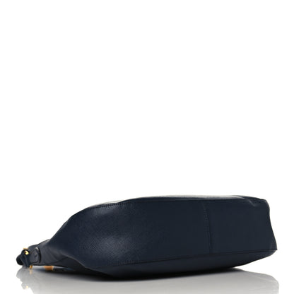 Prada Saffiano Lux Shoulder Bag Baltico 4 of 9
