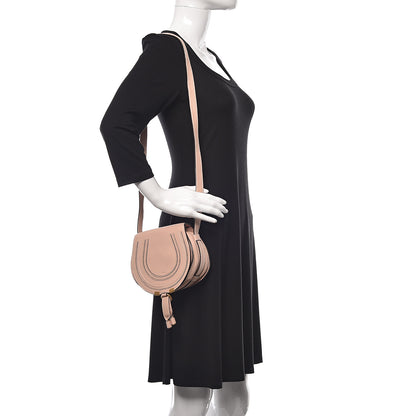 Chloe Calfskin Mini Marcie Round Crossbody Bag Blush Nude 2 of 11
