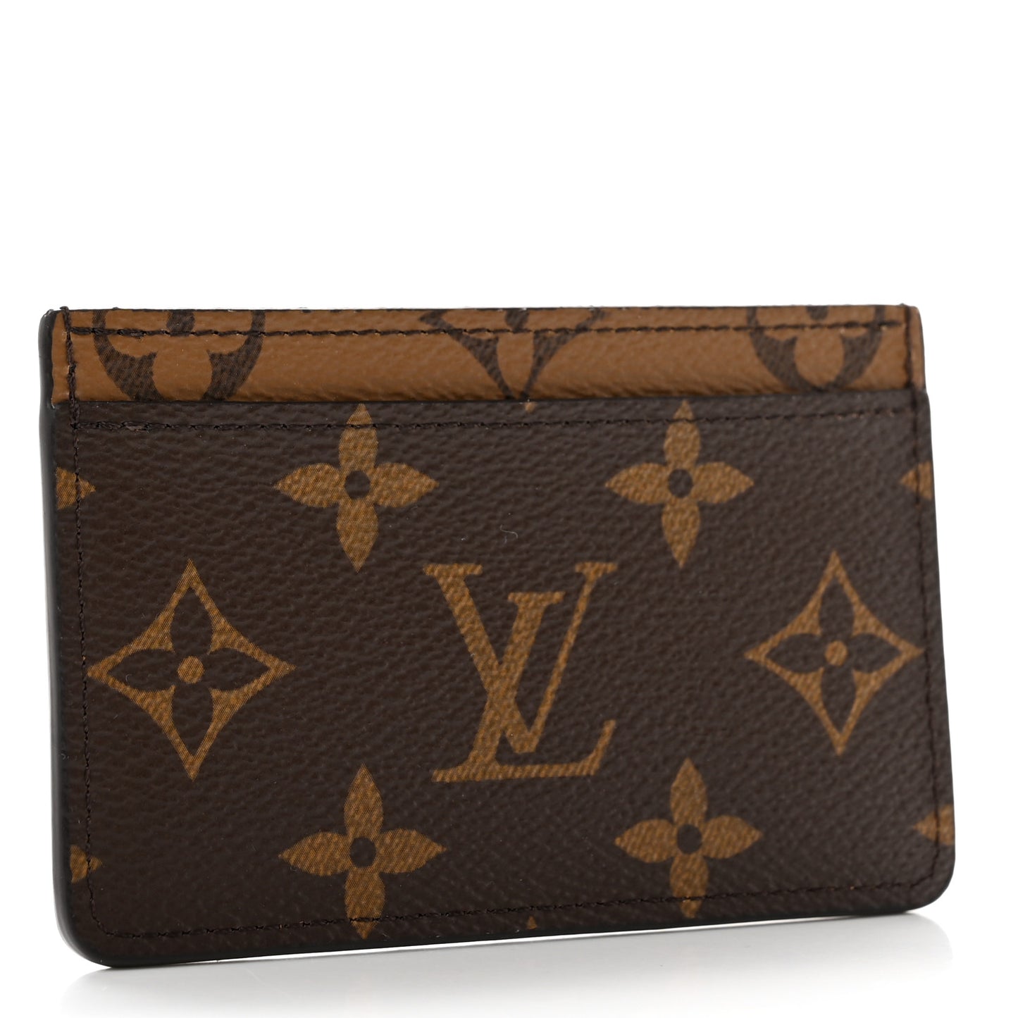 Reverse Monogram Card Holder