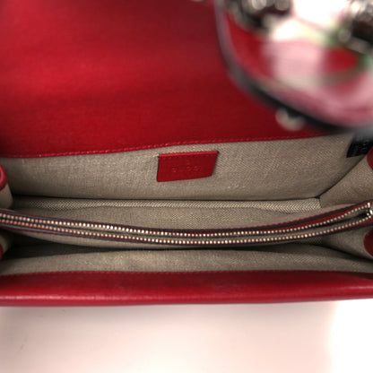 Gucci Calfskin Blooms Print Small Dionysus Shoulder Bag Romantic Cherry Multicolor 5 of 11