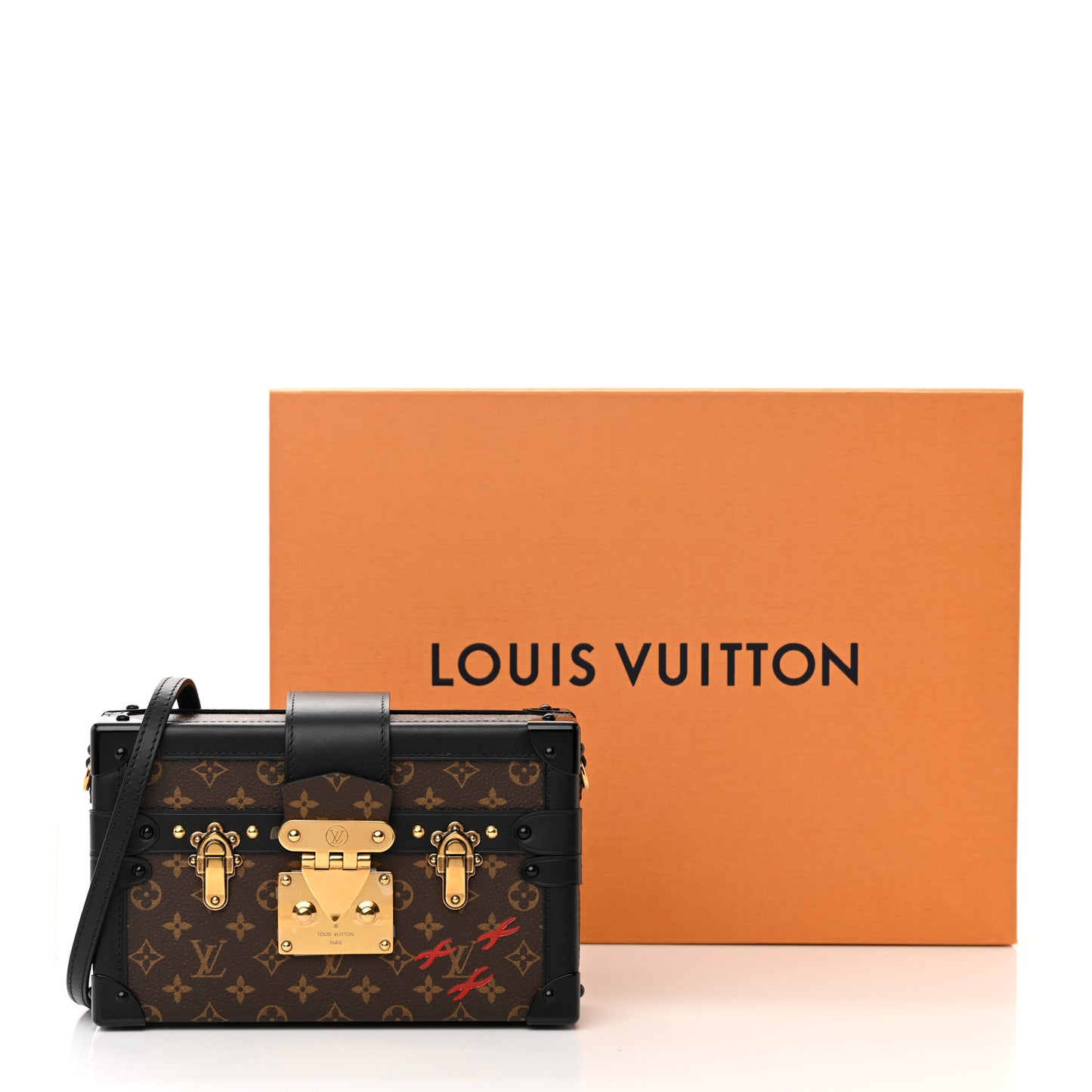 Monogram Petite Malle Black