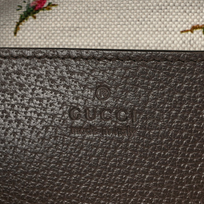 Gucci GG Supreme Monogram Web Neo Vintage Shoulder Bag Beige New Acero Crop 6 of 9