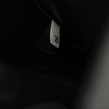 Prada City Calf Pionniere Saddle Bag Black White 7 of 8