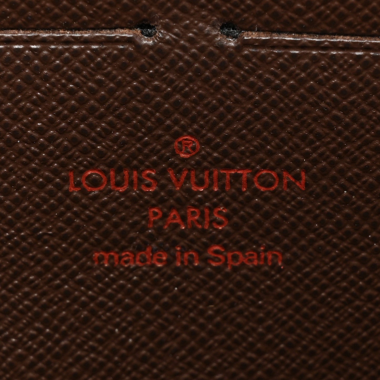 Damier Ebene Zippy Wallet