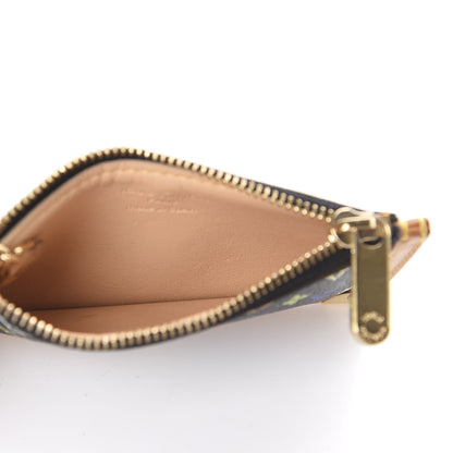 Louis Vuitton Monogram Multicolor Key Pouch Black 4 of 5