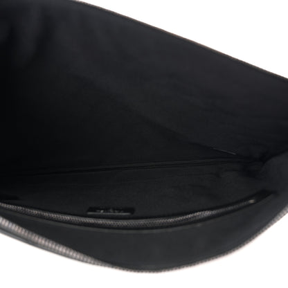 Chanel Lambskin Quilted Large Cosmetic Case Black 5 of 8