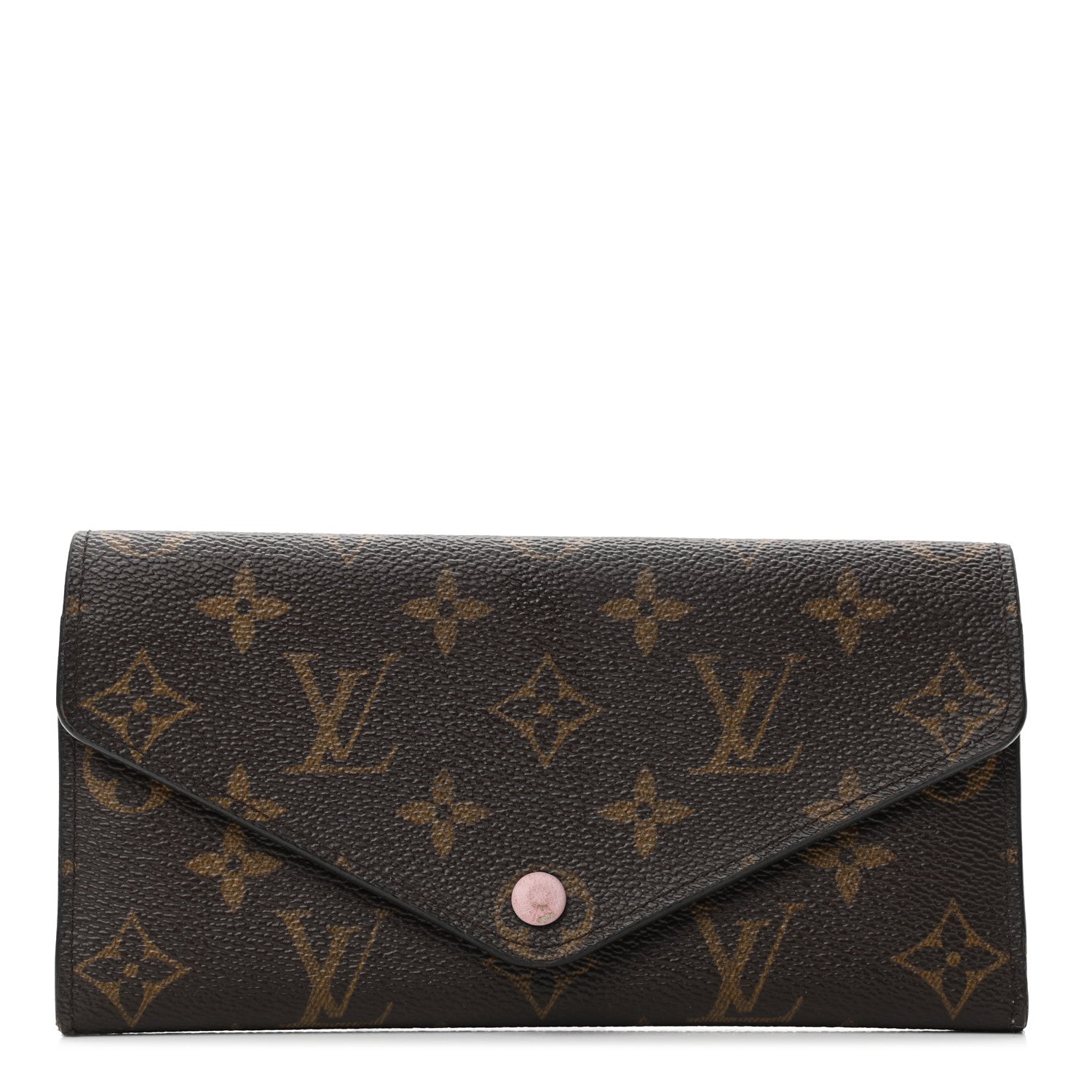 Louis Vuitton Monogram Josephine Wallet Rose Ballerine 1 of 7