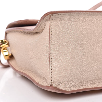 Miu Miu Goatskin Madras Mini Top Handle Bag 11 of 14