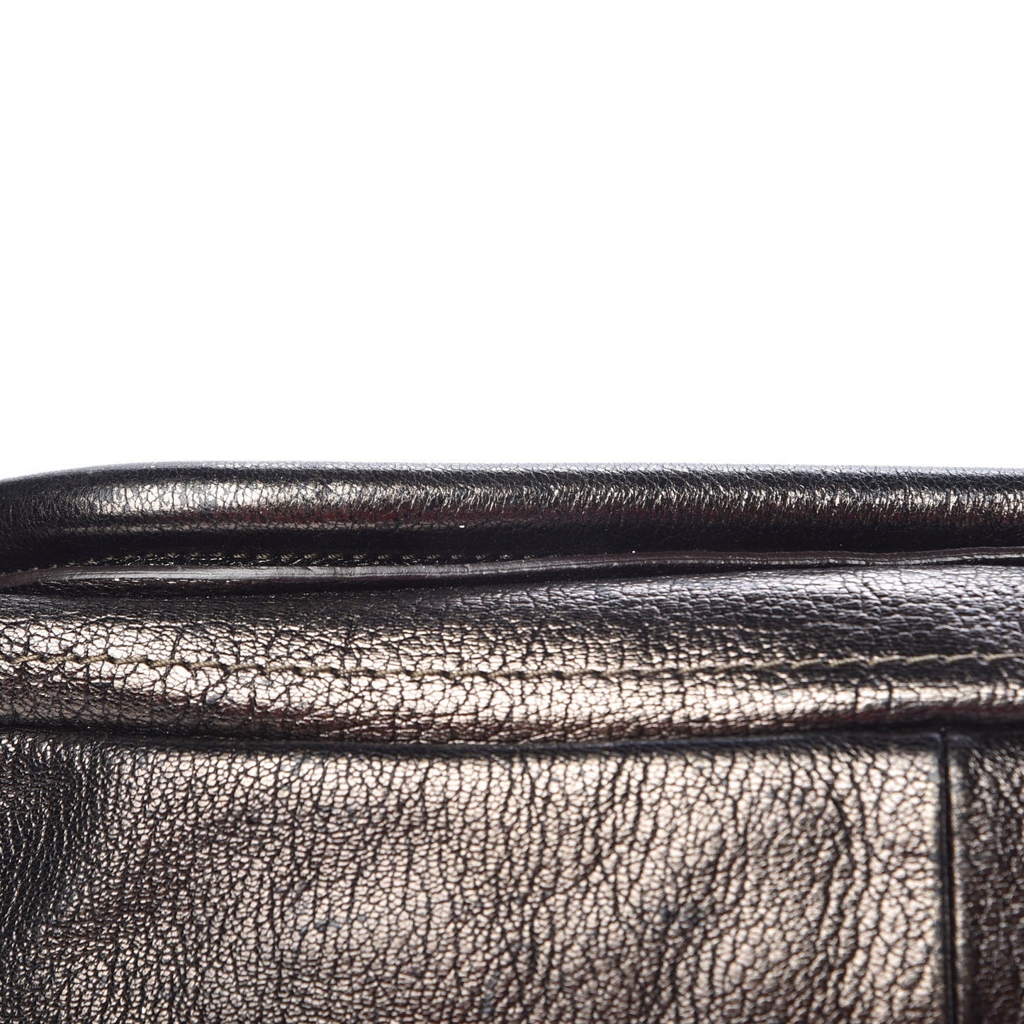 Metallic Calfskin Medium Paraty Bronze