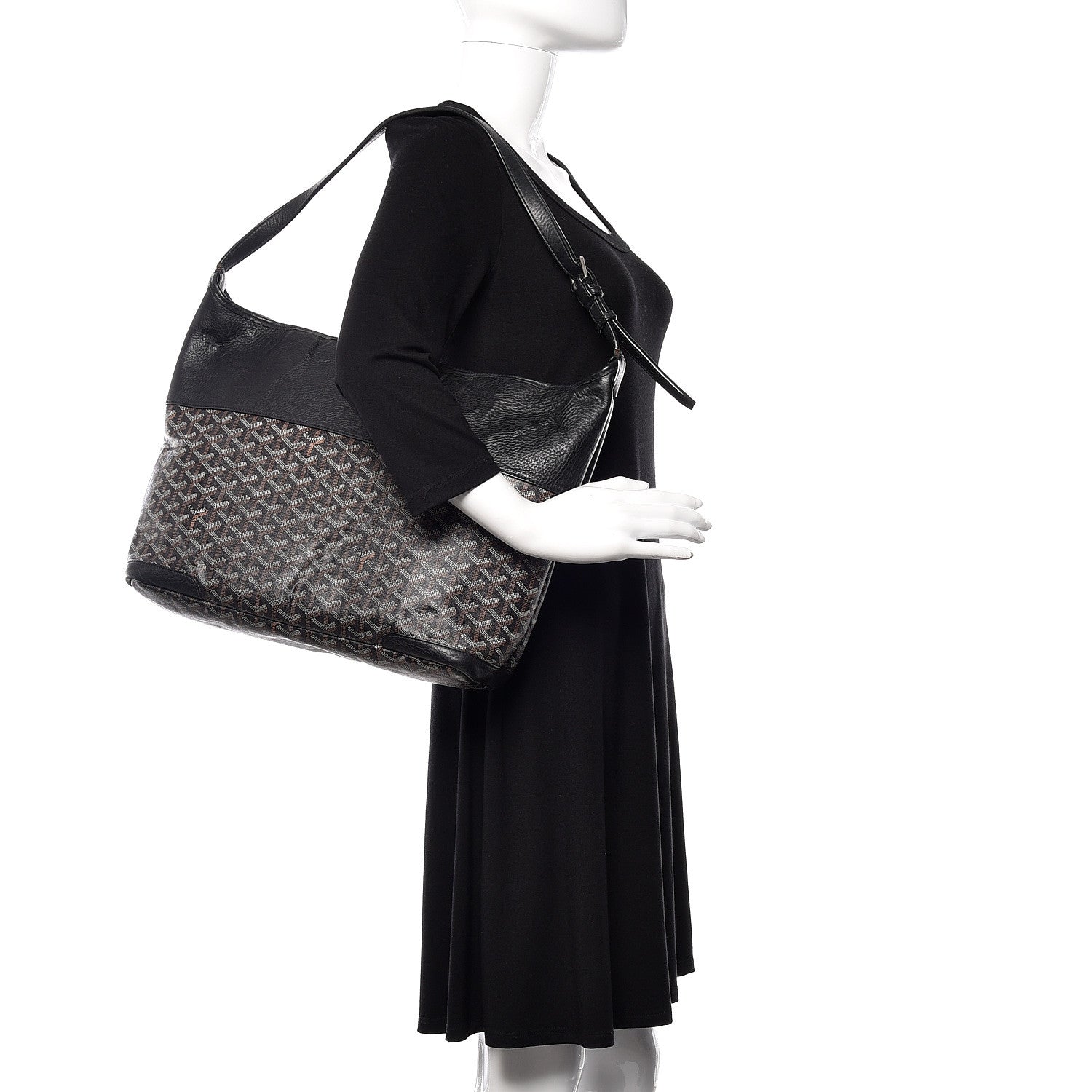 Goyard Goyardine Grenadines Hobo Black 2 of 13