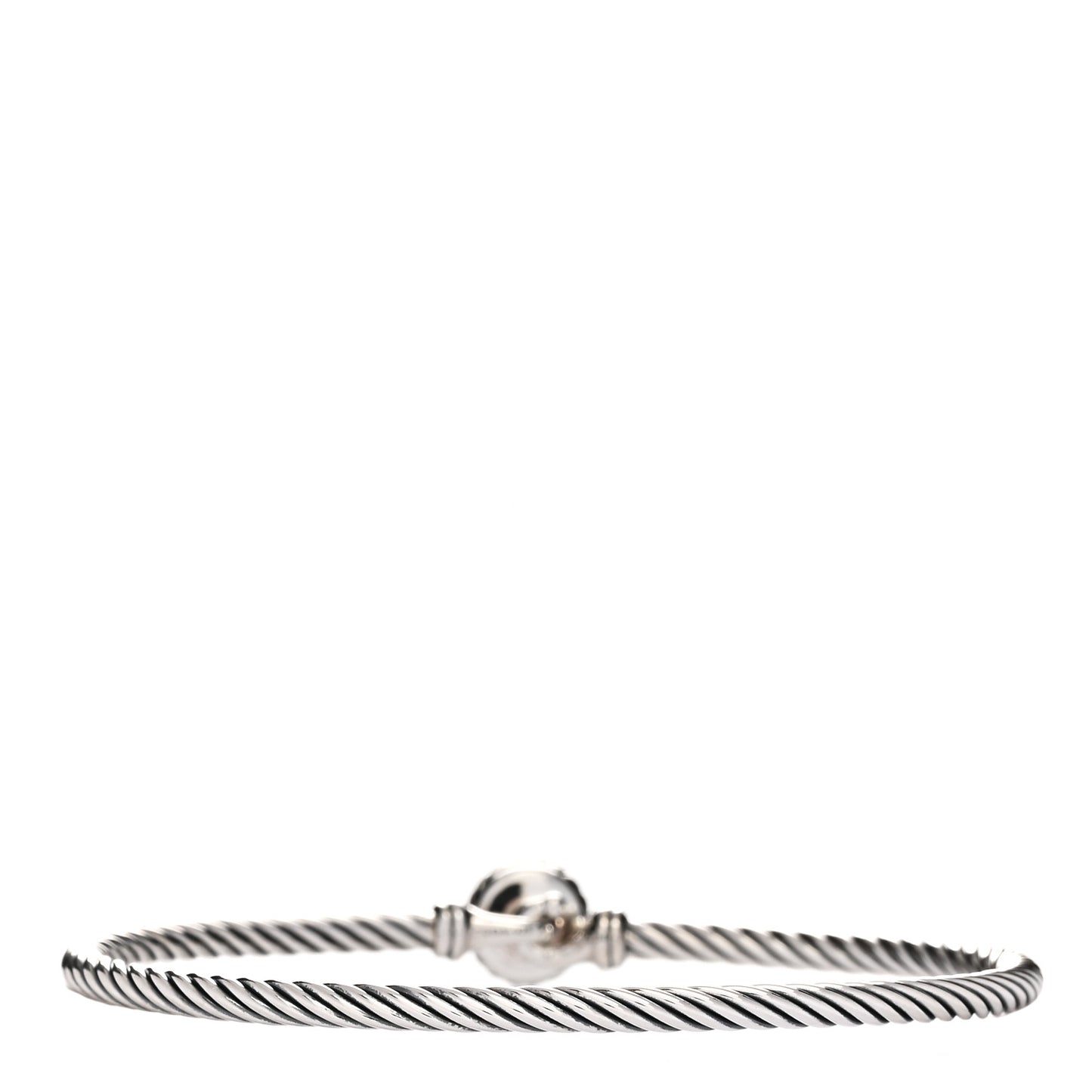 Sterling Silver Diamond 3mm Chatelaine Bracelet