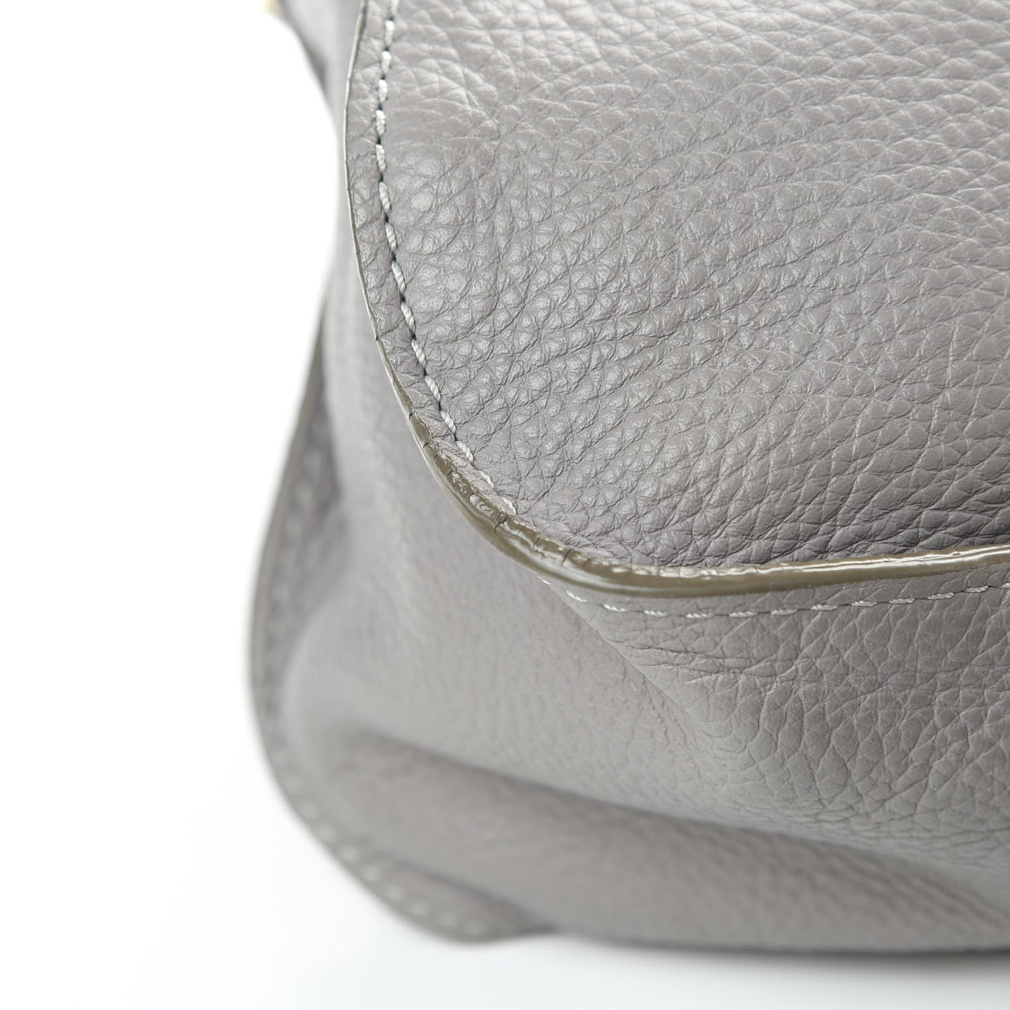 Calfskin Medium Marcie Satchel Cashmere Grey