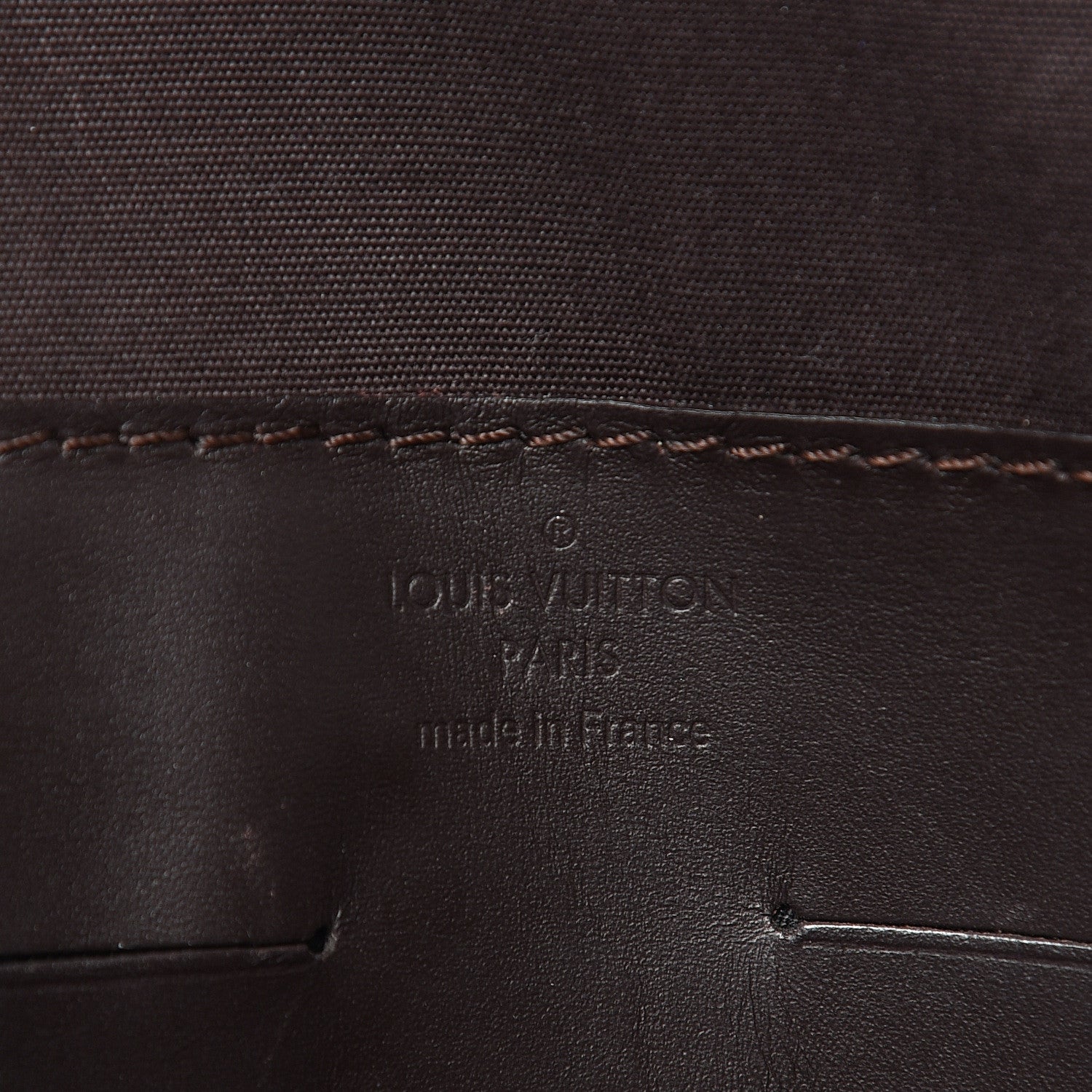 Louis Vuitton Vernis Ana Clutch Amarante 8 of 11
