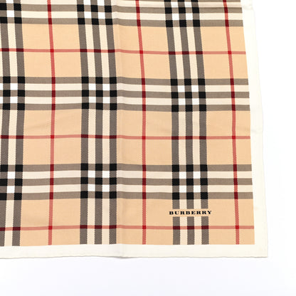 Burberry Silk House Check Triangle Scarf 2 of 4