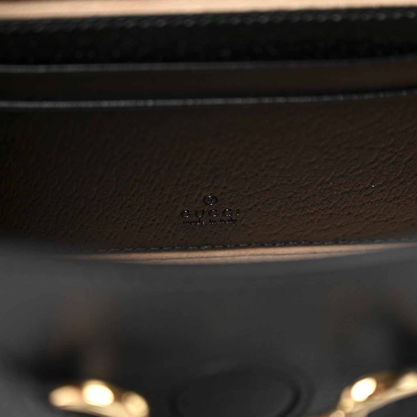 Calfskin Horsebit 1955 Shoulder Bag Black