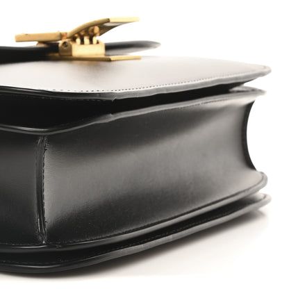 Celine Box Calfskin Medium Classic Box Flap Bag Black 9 of 10