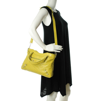 Balenciaga Agneau Giant 12 Silver Hardware Town Jaune Poussin 2 of 8