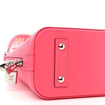 Louis Vuitton Epi Jacquard Alma BB Dragon Fruit 8 of 10