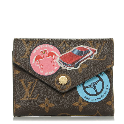 Louis Vuitton Monogram World Tour Victorine Wallet 1 of 5