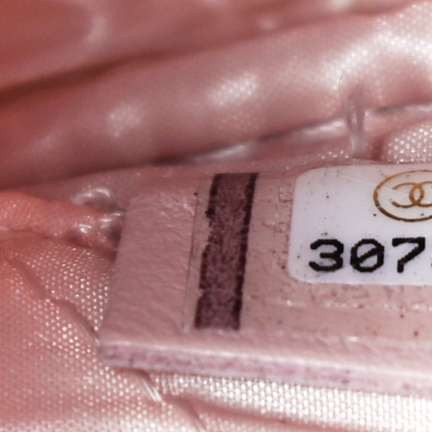 Chanel Caviar Quilted Medium Curvy Pouch Cosmetic Case Light Pink 9 of 10