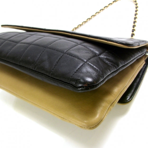 Lambskin Quilted Double Mademoiselle Flap