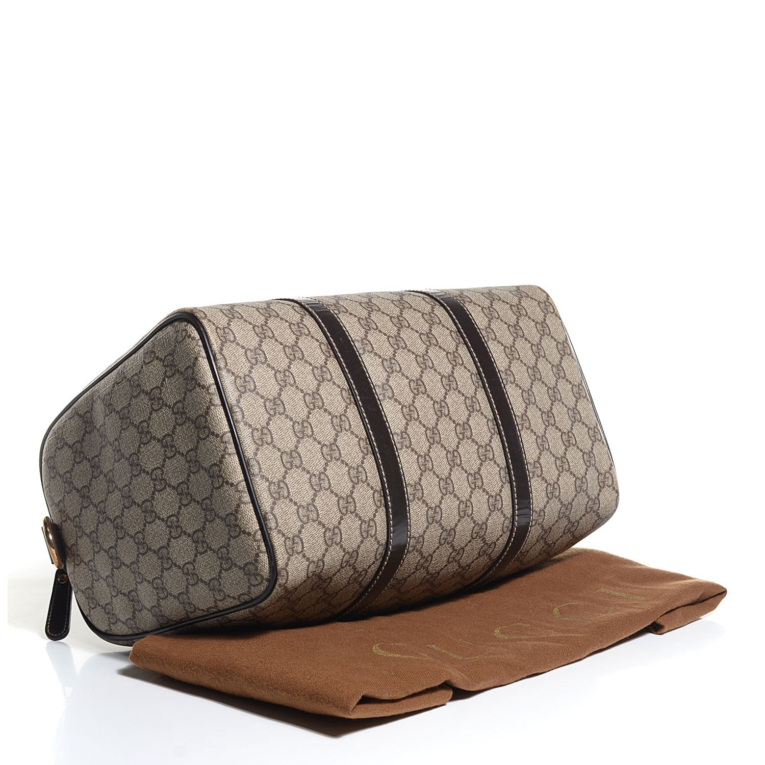 Gucci GG Plus Monogram Medium Joy Boston Dark Brown 4 of 7