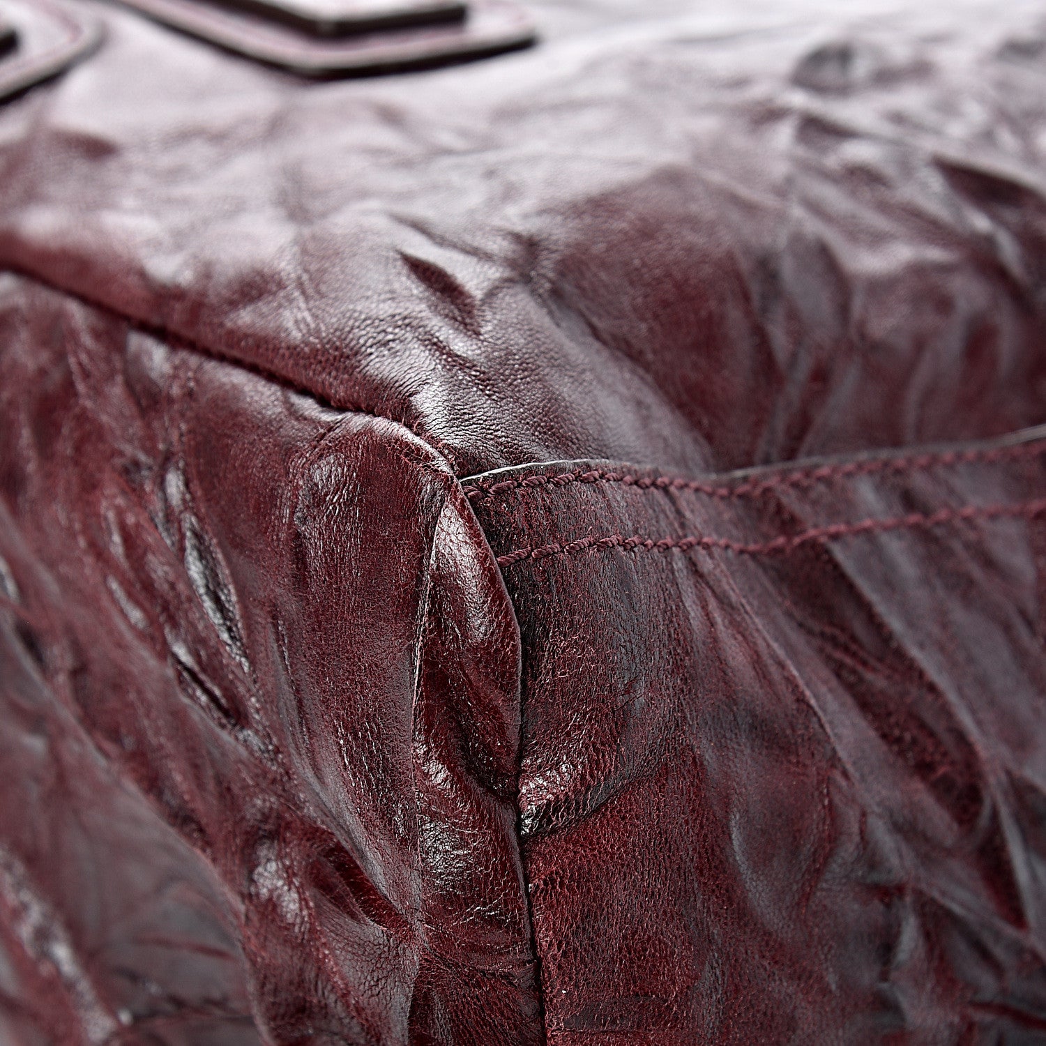 Givenchy Tumbled Sheepskin Medium Pandora Oxblood 12 of 12