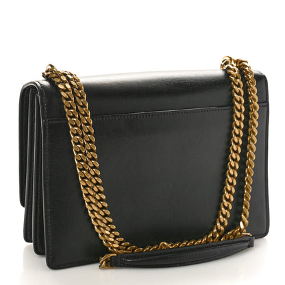 Saint Laurent Calfskin Medium Monogram Sunset Black 2 of 8