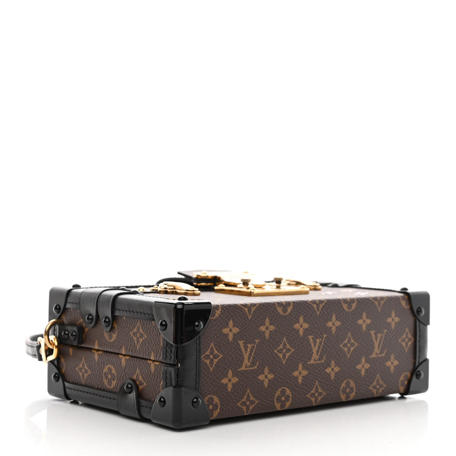 Louis Vuitton Monogram Petite Malle Black 4 of 10
