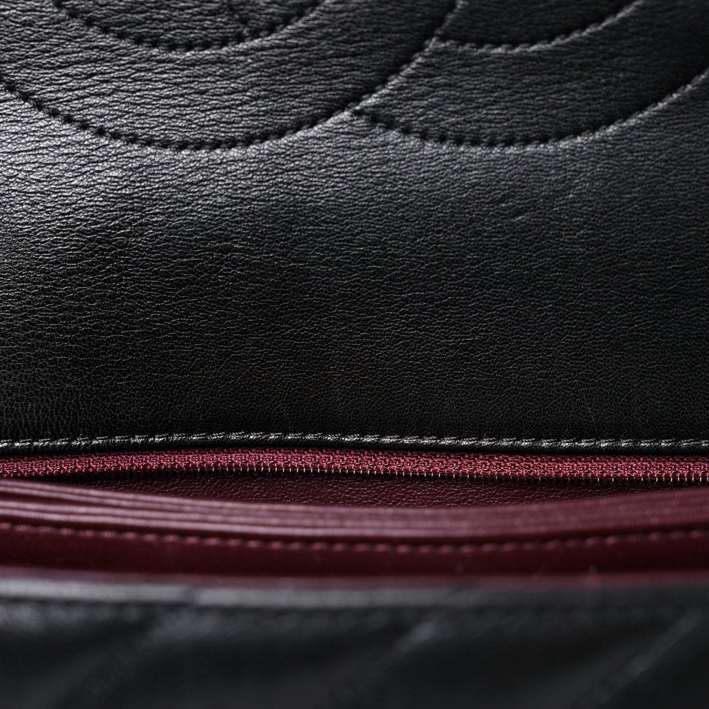 Lambskin Quilted Jumbo Coco Vintage Flap Black