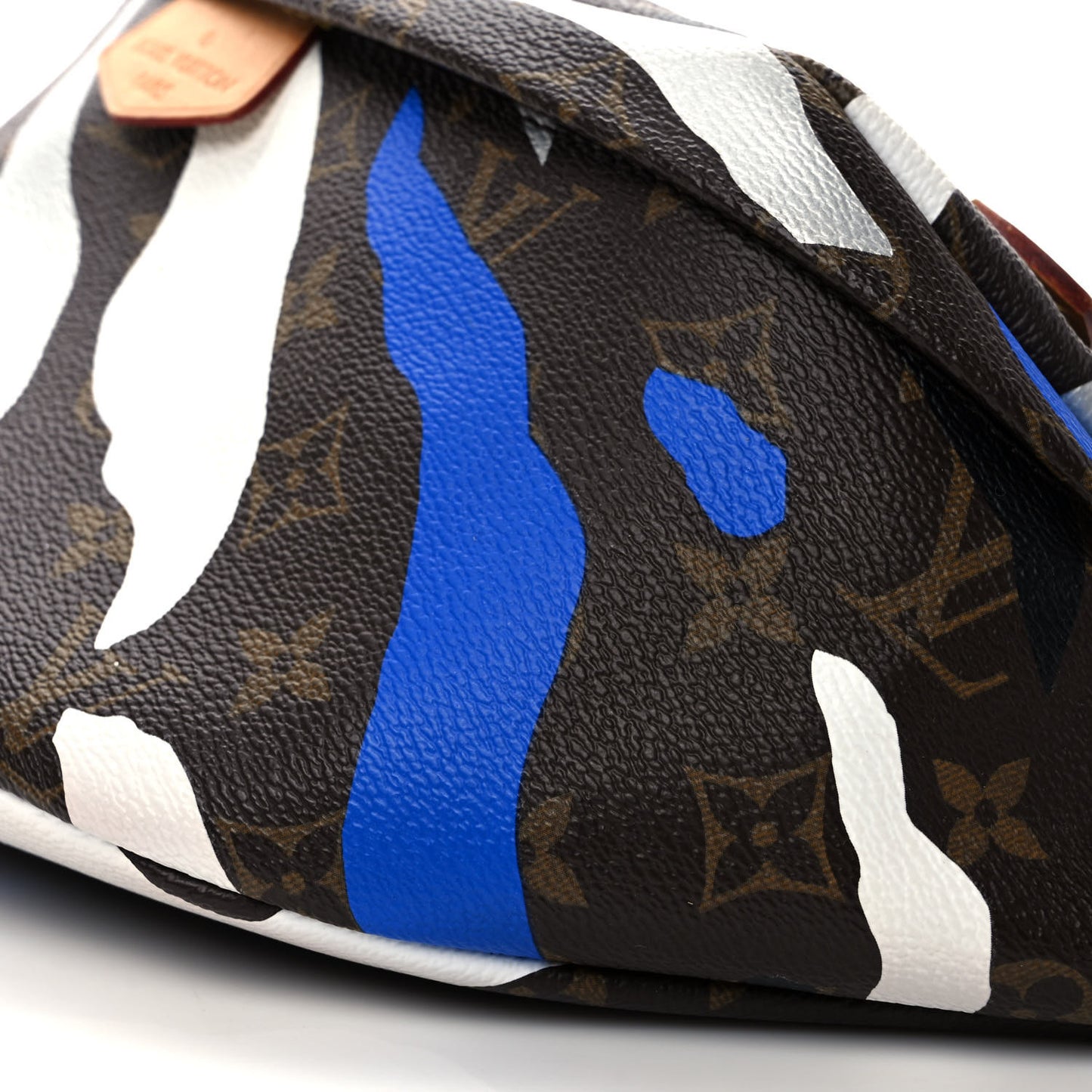 x LoL Monogram Bumbag Blue Silver