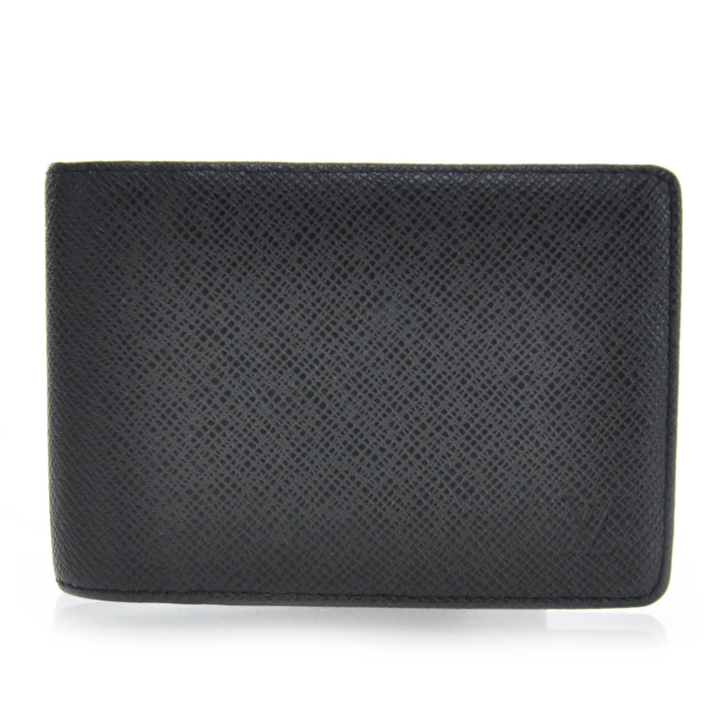 Louis Vuitton Taiga Mens Billfold Wallet with 3 Flaps 1 of 5