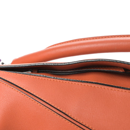 Loewe Calfskin Medium Puzzle Bag Coral 15 of 16