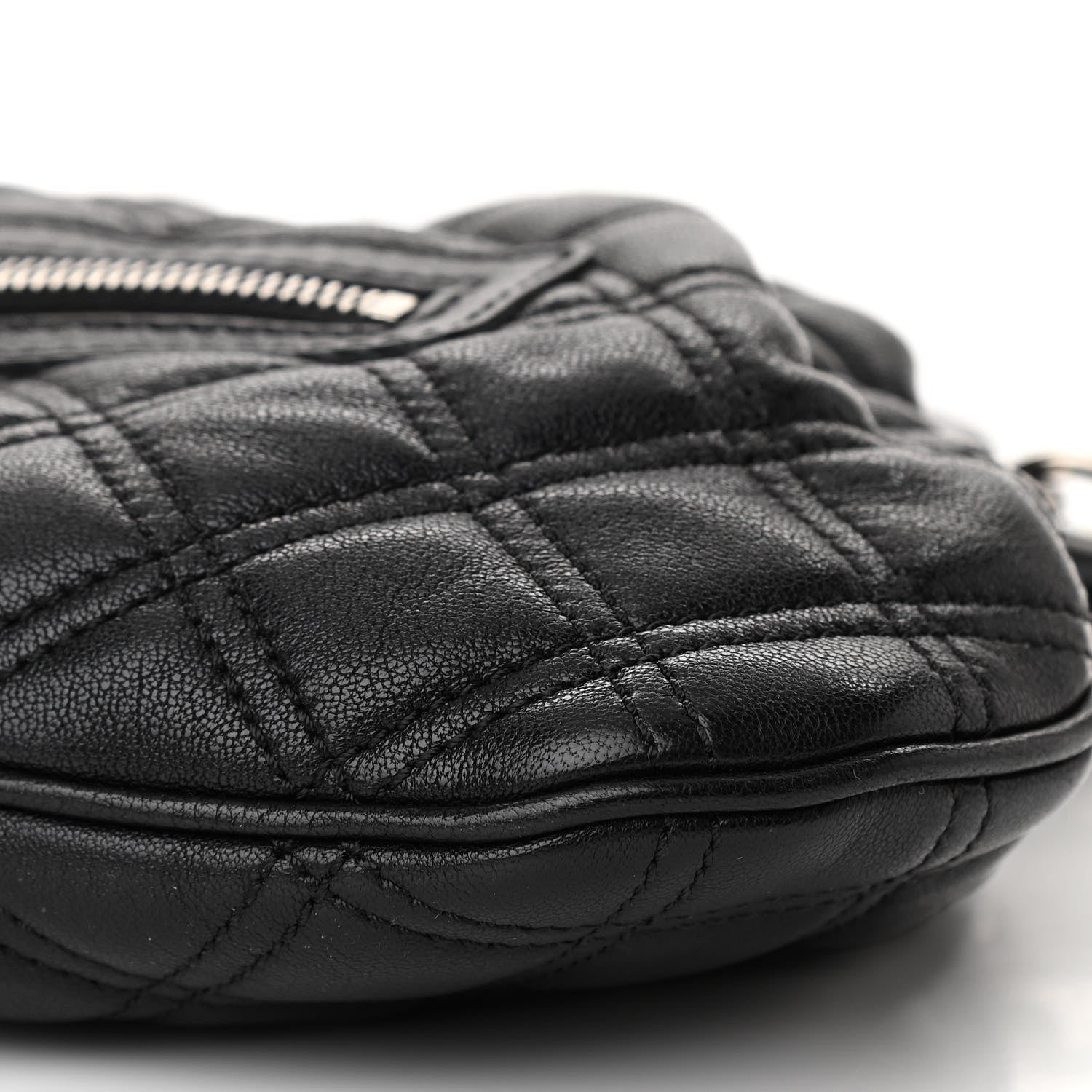 Marc Jacobs Calfskin Quilted Little Stam Black 9 of 9
