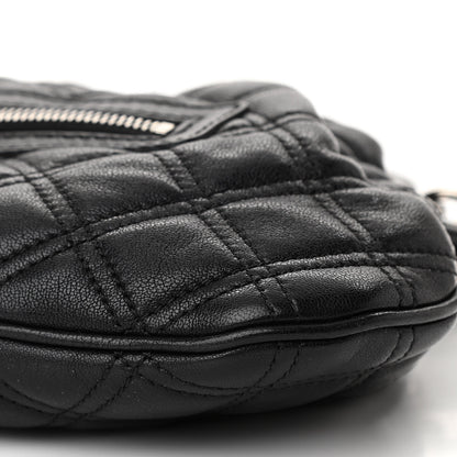 Marc Jacobs Calfskin Quilted Little Stam Black 9 of 9