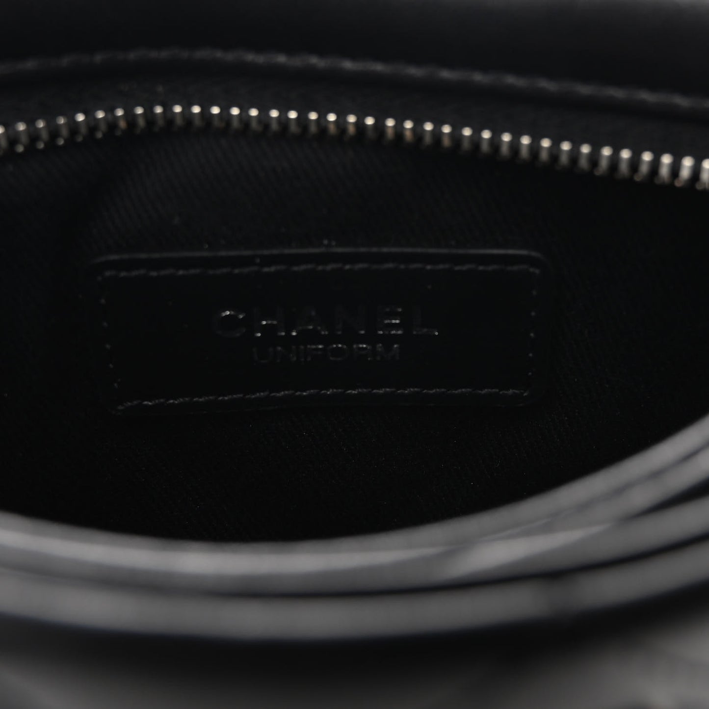 Lambskin Quilted Crossbody Bag Black