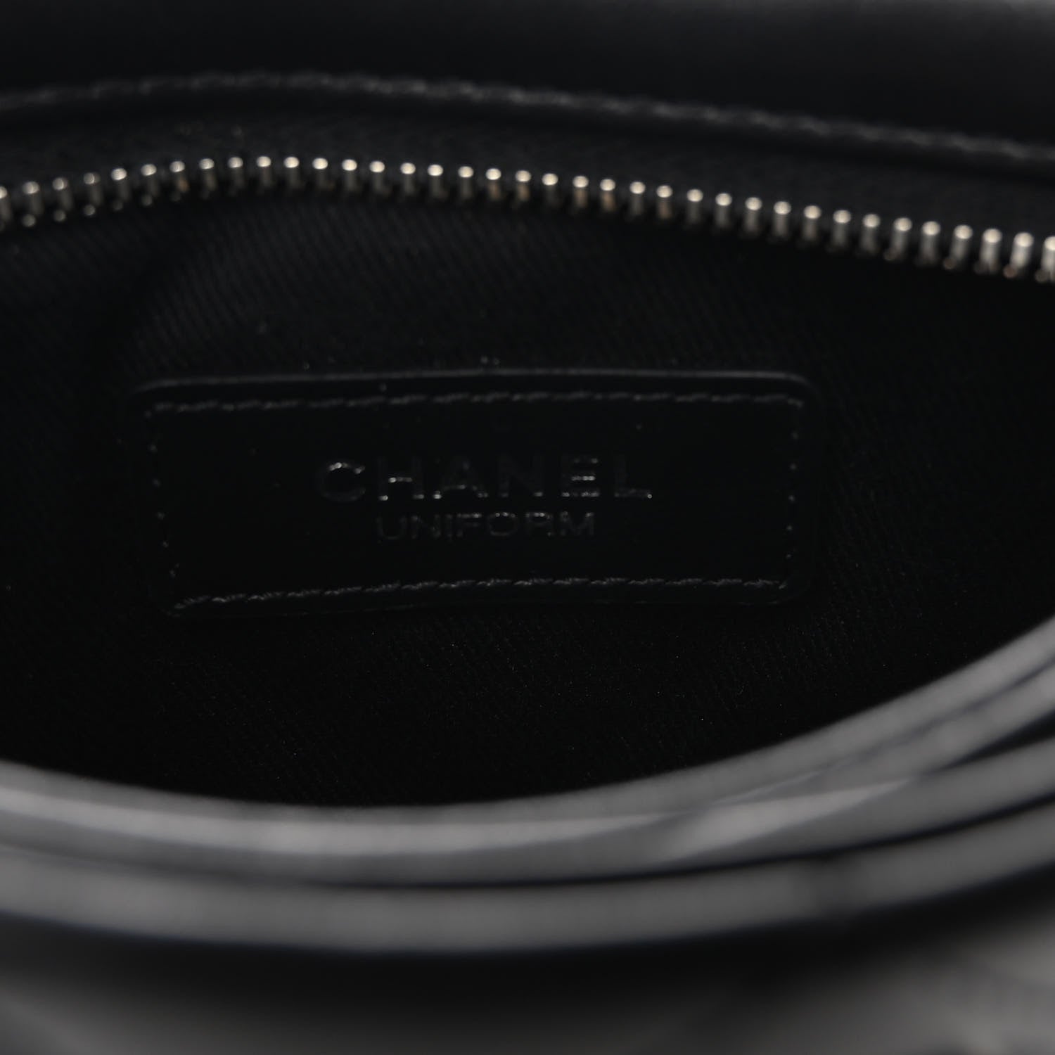 Chanel Lambskin Quilted Crossbody Bag Black 6 of 9