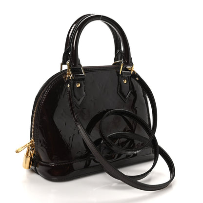 Louis Vuitton Vernis Alma BB Amarante 3 of 9