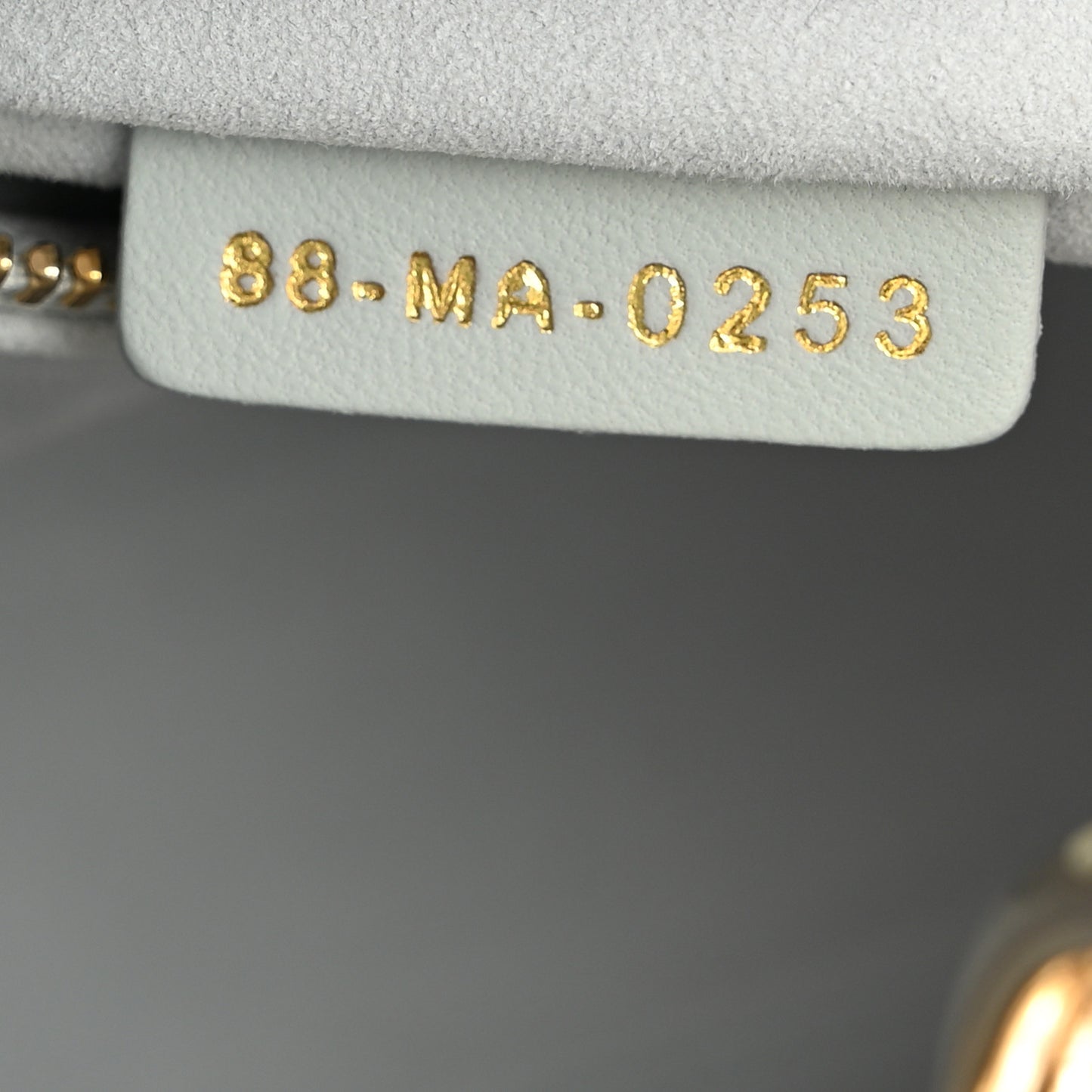 Lambskin Cannage Small My ABCDior Lady Dior Shirt Blue