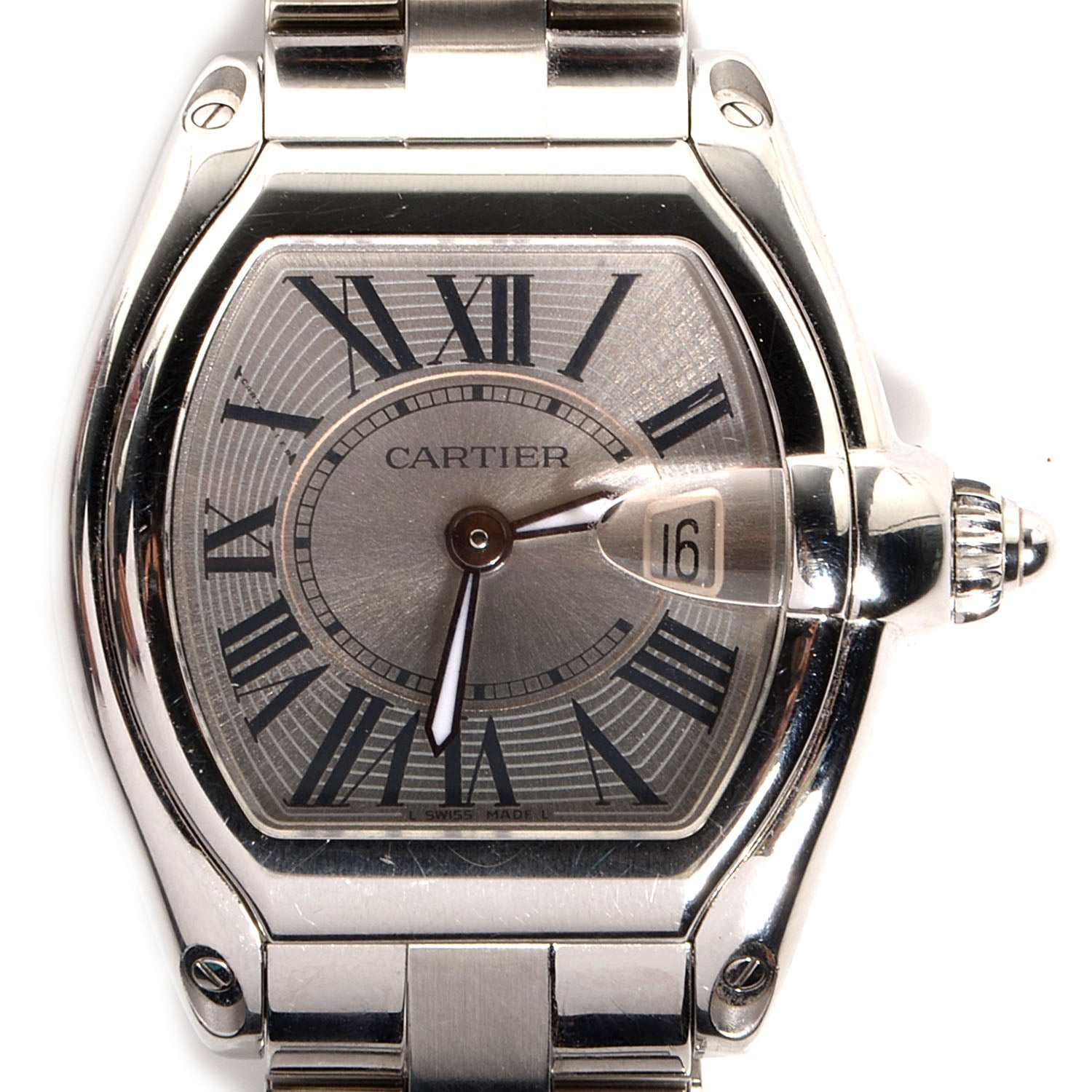 Cartier Stainless Steel 31mm Roadster Quartz Watch 4 of 10