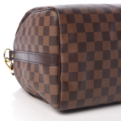Louis Vuitton Damier Ebene Speedy Bandouliere 30 10 of 15
