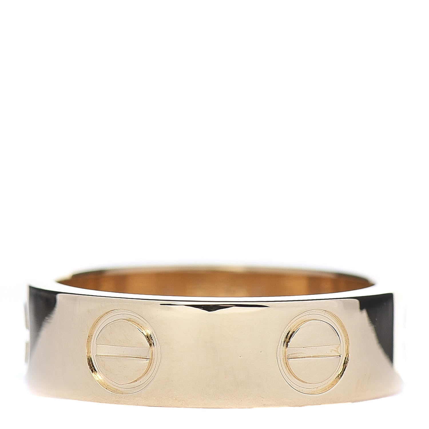 Cartier 18K Yellow Gold 5.5mm LOVE Ring 48 4.5 3 of 5
